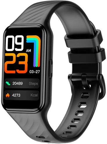 Blackview Smart Watch for Women Men, 50 Days Battery Life Fitness Tracker, 24/7 Heart Rate/SpO2/Sleep Monitor, 70 Sports Modes, IP68 Waterproof Step & Calories Counter Watch for iOS Android