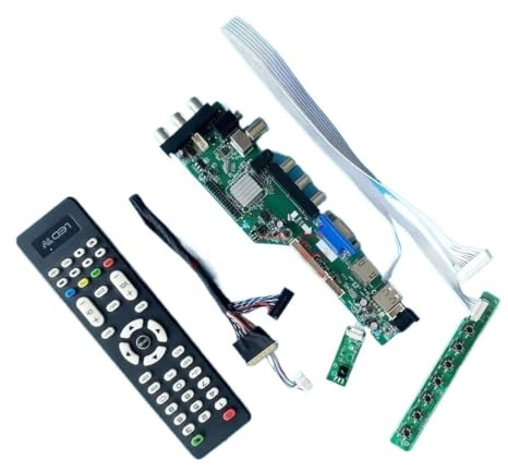 Treiber-Controller-Karte for LTN140KT01-001/301 Laptop-Matrix USB + DHCP + VGA + 2AV 40-poliges LVDS-DVB-Digitalsignal 1600 * 900 14-Zoll-DIY-Kit-Zubehör(for LTN140KT01-001)