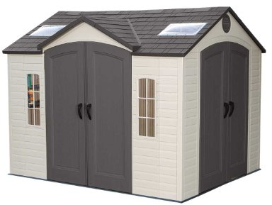 Lifetime 60001 Abri de Rangement extérieur 2,4 x 3 m