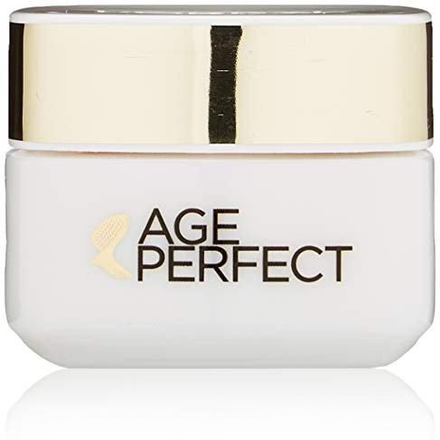 L'Oréal Paris Augenpflege, Age Perfect, Anti-Aging Feuchtigkeitspflege, Stütz-Effekt und Straffheit, Für reife Haut, Mit Soja-Ceramid, 15 ml
