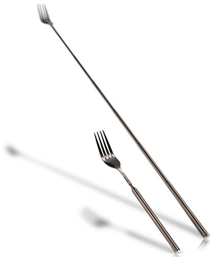 NEW QUALITY EXTENDING METAL FORK - IDEAL JOKE NOVELTY GIFT - 794017