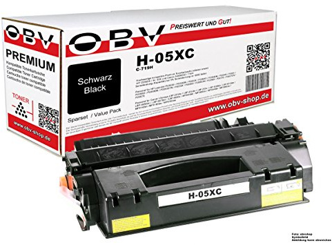 OBV Kompatibel Toner ersetzt HP CE505x 05X - 6500 Seiten schwarz