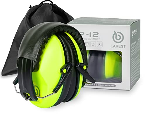 EAREST Protection Ear Muffs, Noise Reduction Safety Ear Muffs