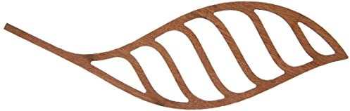 Alessi The Five Season MW64 5 F Blätter für Duftdiffusor aus Mahagoni, Shhh, Holzfarbe, Einheitsgröße
