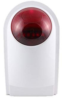 Outdoor Strobe Sirene für Home Alarmsystem 433Mhz kompatibel mit PN-103, PG101-PG106, DIGOO GSM WiFi Alarmsystem, G90B