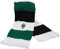 Borussia Mönchengladbach Schal “Classic” | Offizieller Fanartikel Fohlenshop | Gladbach Balkenschal mit Fransen und gesticktem Logo - Maße 150 x 17 cm