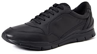 Geox D Sukie A, Zapatillas Mujer, Black C9999, 38 EU