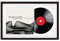 MCS Double Groove Record Album Frame, Black, 16.5 x 25 41,5 x 63,5 cm Doppel-Rillen-Plattenalbum-Rahmen, schwarz, Holz