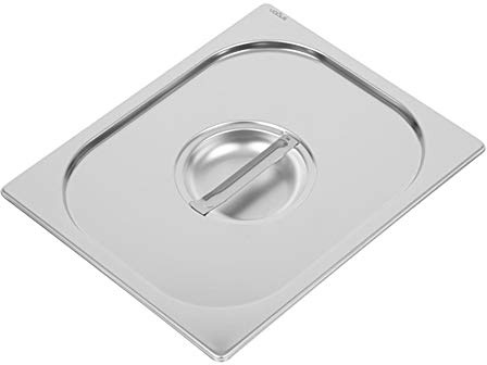 Vogue DW456 Strapazierfähiger Deckel für GN-Behälter 1/2, Edelstahl