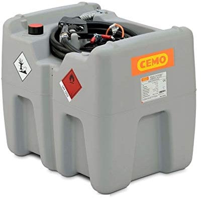 CEMO Tankanlage Tankstation Dieseltank mit 12V Pumpe Transporttank DT-Mobil Easy 210 Liter