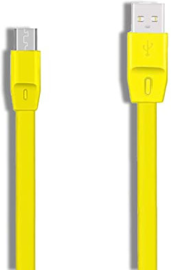 UE Boom Replacement Charging Cable Power Cord Cable Extension cord is Compatible for UE Boom Boom2 Megaboom Miniboom Roll Wireless Speaker (Yellow)