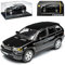 Cararama B*M*W X5 E53 Schwarz SUV 1. Generation 1999-2006 mit Sockel und Vitrine 1/43 Modell Auto