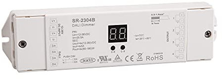 LED CONNEX DALI/PUSH Dimmer SR-2304B 12-36V DC 4CH 5A