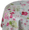 Wachstuch Wachstischdecke Tischdecke Gartentischdecke Größe wählbar Bloom Blume Pink Oval 130 x 180 cm abwaschbar