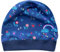 Wollhuhn ÖKO Leichte Mädchen/Jungen Beanie-Mütze Bündchen Elastisch Übergangszeit/Sommer Kinder-Mütze Baumwolle (Öko-Stoffe, Bio) 22222235 (Dreamy Dunkelblau, S)