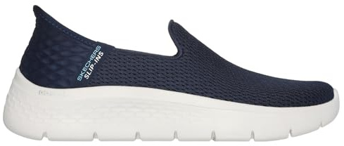Skechers Damen Go Walk Flex Relish Turnschuhe, Navy Textile/Trim, 39 EU Weit