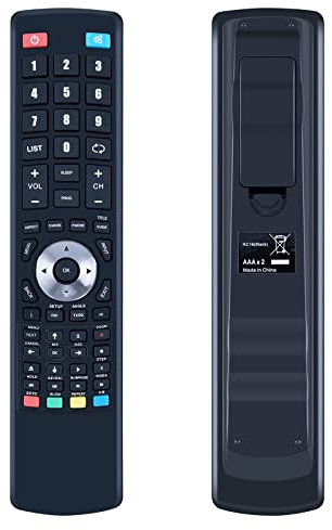 TCNOUMT RC16 Remote Control Replacement for Logik Sandstrom TV RC17 L24LDIB11 L19DIGB11 L22LDVB11 L22LDVB21 L22LDVN11 L22DIGB11 L22LDIB11 L24DIGB11 L24LDVB11