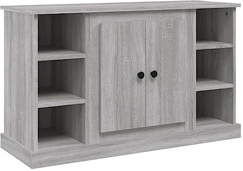 vidaXL Sideboard Grau Sonoma 100x35,5x60 cm Holzwerkstoff