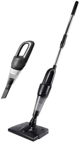 Cordless Wet & Dry Vacuum Cleaners with Mop, 14000pa Straight Vacuum Cleaners Lightweight Mop All in One, 2 Adjustable Speed, Vertical Vacuum and Mop for Hard Floors (Black)