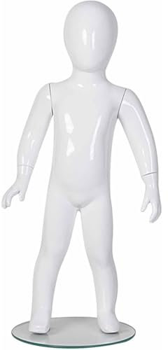 schaufensterpuppe Kinder-Schaufensterpuppe, Ganzkörper, zur Kleiderpräsentation, Schaufensterpuppe, Ganzkörper mit Armen, sitzende und stehende Schaufensterpuppe für Einzelhandelsgeschäfte/Einkaufszen