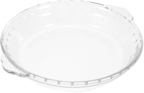 CIYODO Glas Kuchenform 8 Zoll Transparent für Mikrowellen Haushalt Backen