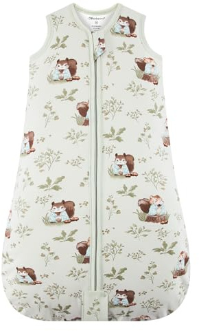 Mosebears Baby Schlafsack Winter 2.5 Tog,100% Baumwolle Baby Winterschlafsack für Babys 0-24 Monate,L(12-18 Monate)