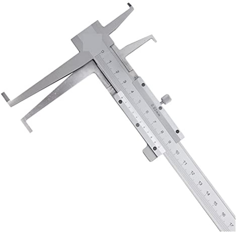 Digitales Mikrometer, 9–300 mm/0,02 lange Klaue, innere Nut, Messschieber, Edelstahl, Genauigkeitsmesswerkzeuge