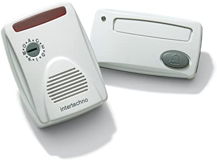 InterTechno ML-7100 radio-campanello con lampeggiante rosso