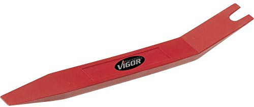 VIGOR Lösehebel und Cliplöser, schmal, einseitig abgewinkelt, V2495, 20 mm | Länge l2 210 mm, 32 g, Meißelbreite 20 mm, 20 mm, Standard-Clipheber, Maße: 210 mm