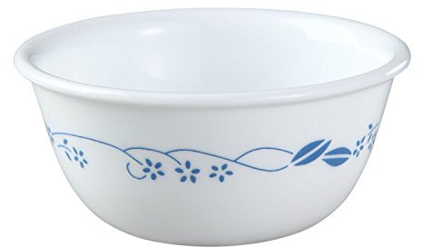 Corelle Livingware Lot de 4 Coupelle Verre Ramequins Bleu provincial 177 ml