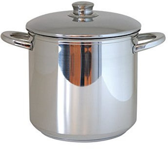 ALZA Metalic - Olla Alta, 24 cm
