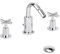 Bellosta - Batteria a Tre Fori per Bidet Serie Life Art.0507/7 - Cromo, con Scarico, A Magazzino