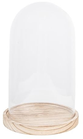Clayre & Eef 6GL2170 Glasglocke Ø 18 * 28 cm