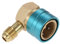 Aupoko R1234YF zu R134A Schlauchadapter, R12 zu R134A Low Side Schnellkupplung A/C Fitting, 1/4 Zoll SAE Außengewinde und R1234YF 14mm Low Side Anschluss für Auto-Klimaanlagen Aufladung