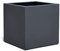 ESCHBACH® Pflanzkübel Cube 30 Anthrazit Schwarz Quadratisch * 30 x 30 x 30 cm * 10 Jahre Garantie