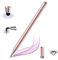 Benote Stylus Pen for Touch Screen, Fine Tip Disc Tip High Sensitivity Drawing Writing Tablet Pen for iPad, iPhone, Apple, Android, hp Chromebook, Phone - Rose Gold