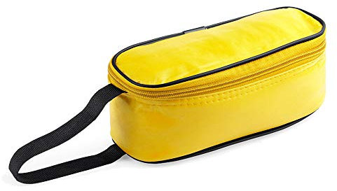 Natuiahan Portabocadillos Aislante Bolsa Sandwich Premium con Asa en Nylon Reforzado, Cierre de Cremallera y Interior en Forro de Aluminio. Fiambrera Pequeña Práctica