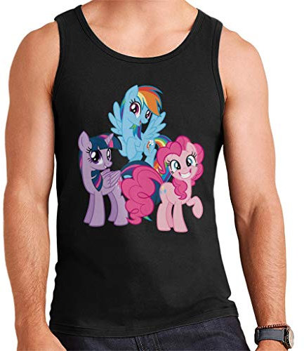 My Little Pony Friendship is Magic Trio Men's Vest