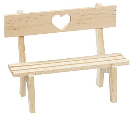 Hobbyfun Holzbank mit Herz