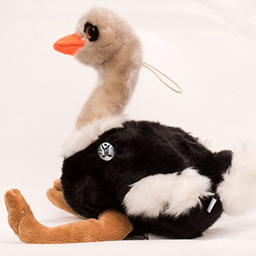 Strauß Kuscheltier Vogel Laufvogel 44 cm Plüschtier Speedy - Kuscheltiere*biz