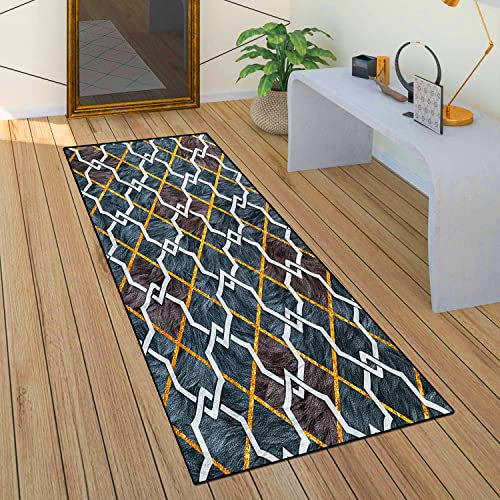 ACUY Alfombras por Metros 80x240cm Alfombra Vinilo Cocina Personalizar Talla para Sala de Estar, Dormitorio, Entrada, balcón