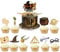 Harry Potter Cake Toppers,11PCS Harry Potter Happy Birthday Cake/Cupcake Toppers for Boys,Harry Potter Birthday Cake Decorations for Kids Girl Men Baby Shower Harry Potter Theme Party