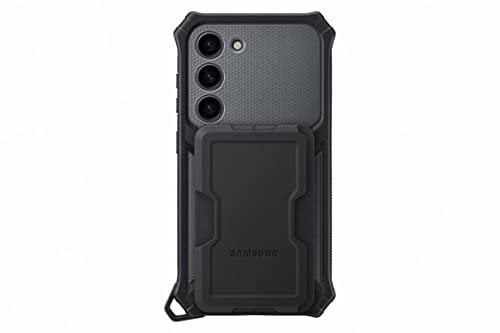 Samsung Rugged Gadget Cover con protezione resistente per Galaxy S23, Grigio Scuro