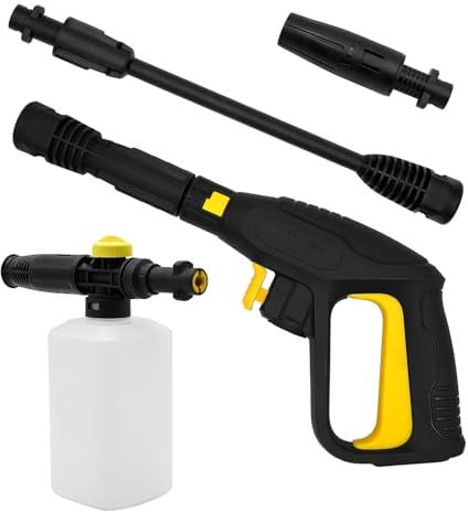 Fai Top 2100 psi Trigger Gun Kit with Snow Foam,for Replacing Karcher Electric Pressure Washers Fit for Karcher K2 - K7 Hose Quick Connect System