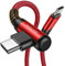 AINOPE Lot de 2 câbles USB C vers USB C, 60 W, 2 m, rouge