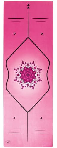 Hochwertige Luxus-Yogamatte mit Tragegurt, rutschfest, 5 mm dick, aus umweltfreundlichem Naturkautschuk und veganem Wildleder, perfekt für Hot Yoga