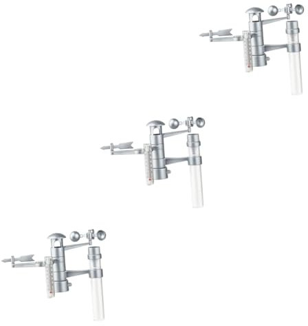 ifundom 3 Sätze Wetter Spielzeug Intelligente Wetterstation Wetterüberwachung Wetterstationsmast Experimentierspielzeug DIY-wetterspielzeug Plastik Kleine Produktion Kind Multifunktion