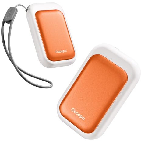 OCOOPA Magnetic Hand Warmers Rechargeable 2 Pack, Ultra-Thin Electric Handwarmer Hand Heater for Glove/Pocket, 3 Settings, UL Certified Winter Essentials for Purse Raynauds, Men Women Gifts, UT4 Young