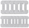 10 Pièces pour Ecovacs Winbot W1 / W1 Pro / W2 / W2 Omni Serpillère Rechange Kit, pour Ecovacs Winbot Microfibre Lingette Robot Lave Vitre，pour Nettoyage Vitre Remplacement