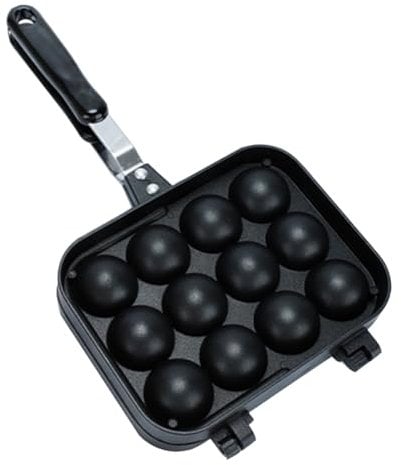 Cabilock Hot Pot 12 Loch? Grill Schneckenplatte Antihaftbeschichtete Bäckerpfanne Mini Pfannkuchen Kochtablett Cupcake Tablett Schnecken Backblech Eierblasen Pfanne Pfannkuchen Maker